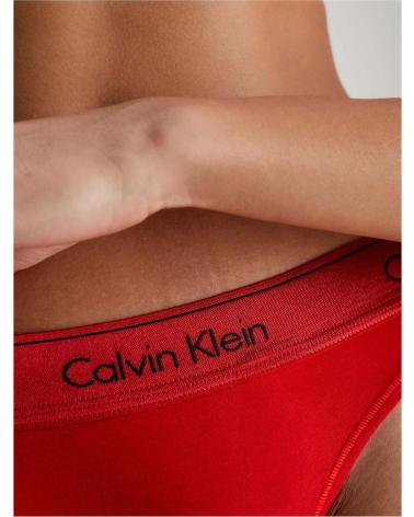 CALVIN KLEIN BIKINI COMPLETO EN PARA MUJER RUSTID RED METALLIC