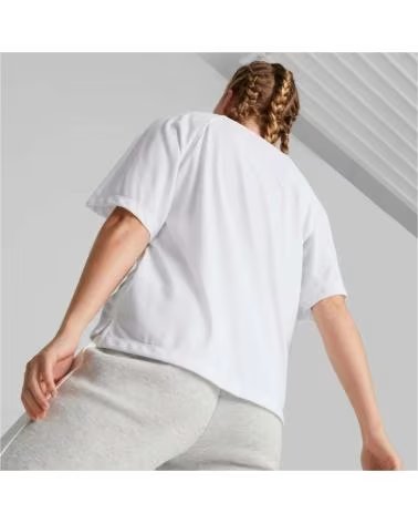 PUMA CAMISETA PUMA MANGA CORTA CON LOGO ESTAMPADO PUMA WHITE