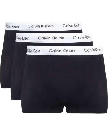 CALVIN KLEIN CUECA BOXER CALVIN KLEIN PRETA MASCULINA NEGRO