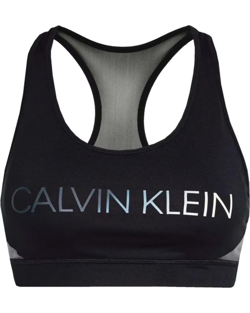 CALVIN KLEIN CALVIN KLEIN SPORTS BRA FOR WOMEN, BLACK NEGRO