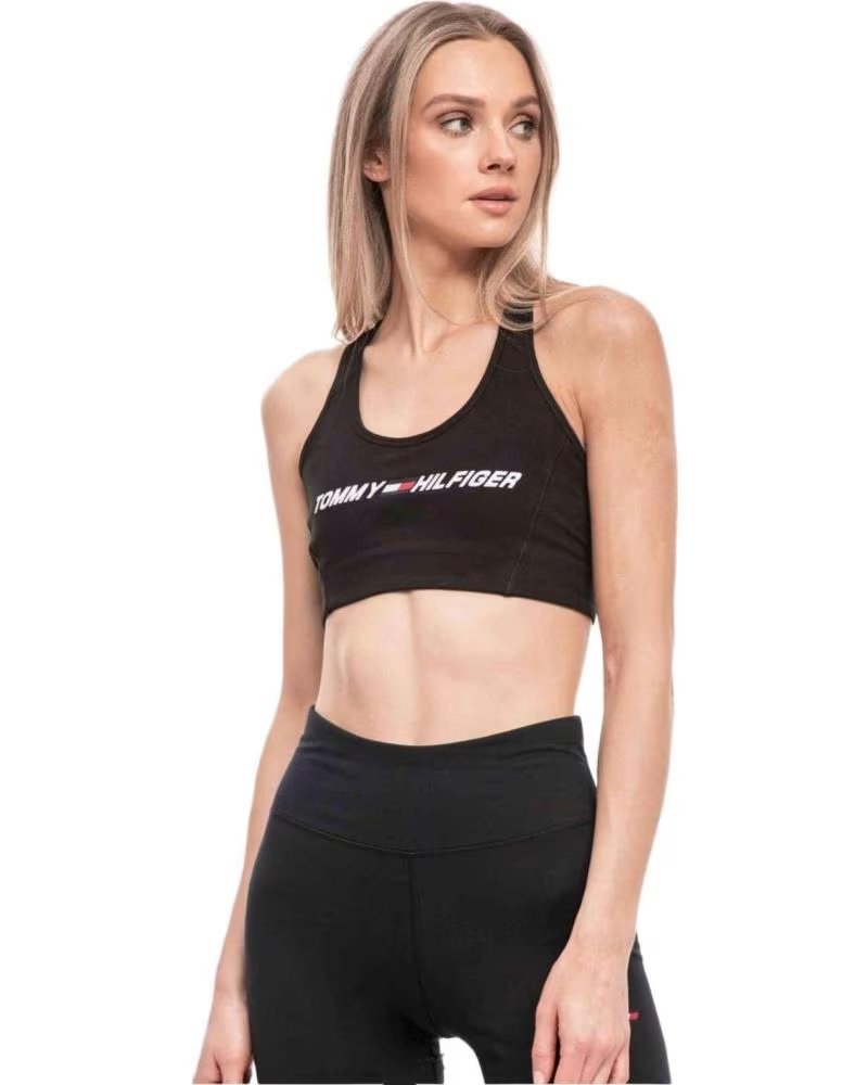 TOMMY HILFIGER TOMMY HILFIGER SPORT-BH FÜR DAMEN NEGRO