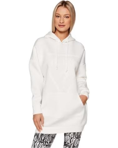 GUESS MOLETOM COM CAPUZ GUESS FEMININO BLANCO