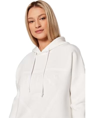 GUESS MOLETOM COM CAPUZ GUESS FEMININO BLANCO