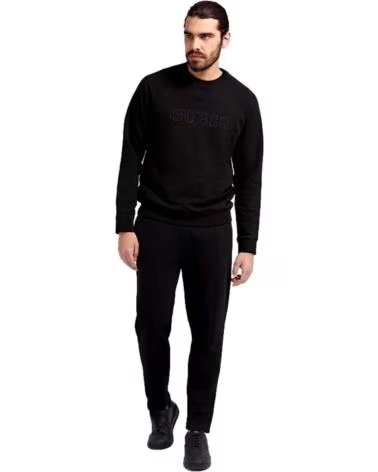 GUESS PANTALONI LUNGHI GUESS DA UOMO NERI NEGRO