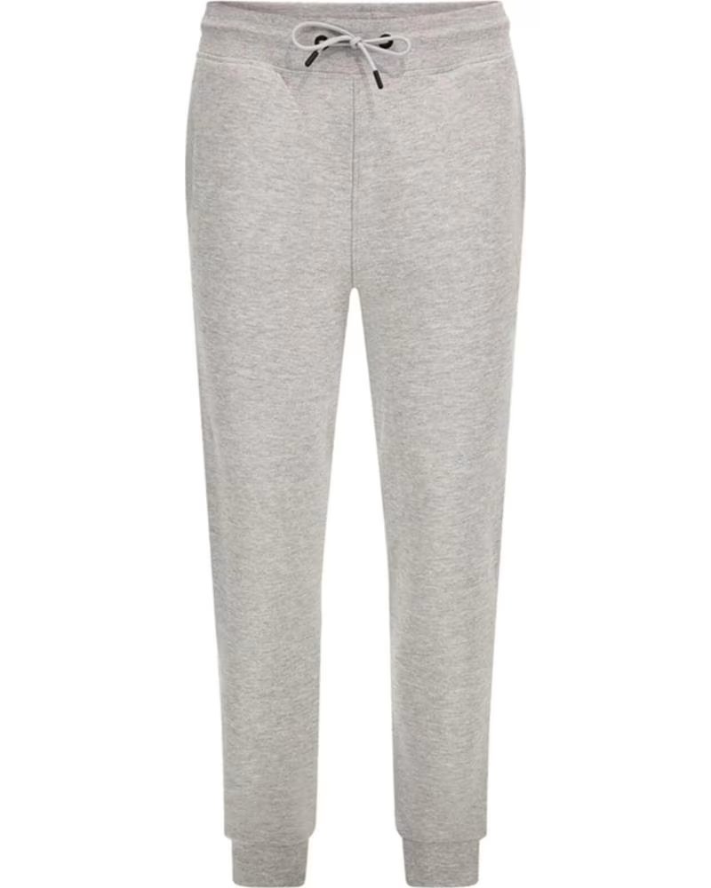 GUESS PANTALONI JOGGER GRIGI IN COTONE DA UOMO GRIS