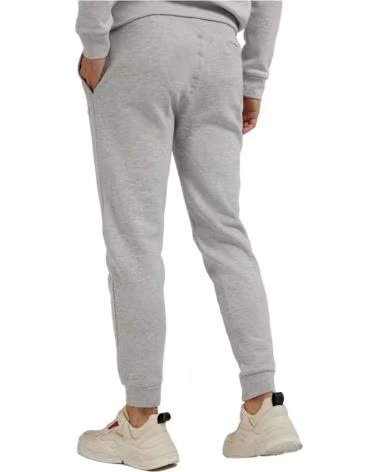 GUESS PANTALONI JOGGER GRIGI IN COTONE DA UOMO GRIS