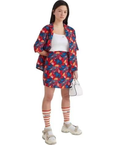 TOMMY HILFIGER TOMMY HILFIGER WOMEN´S TROPICAL PRINT SKIRT MULTICOLOR