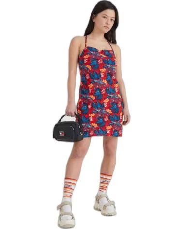 TOMMY HILFIGER ROBE TOMMY HILFIGER IMPRIMÉE POUR FEMME MULTICOLOR