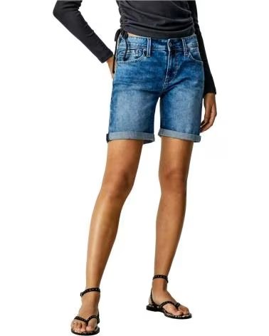 PEPE JEANS PEPE JEANS BERMUDAS VAQUERAS MUJER AZUL
