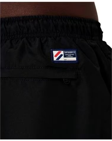 SUPERDRY SUPERDRY BADESHORTS FÜR HERREN, SCHWARZ NEGRO