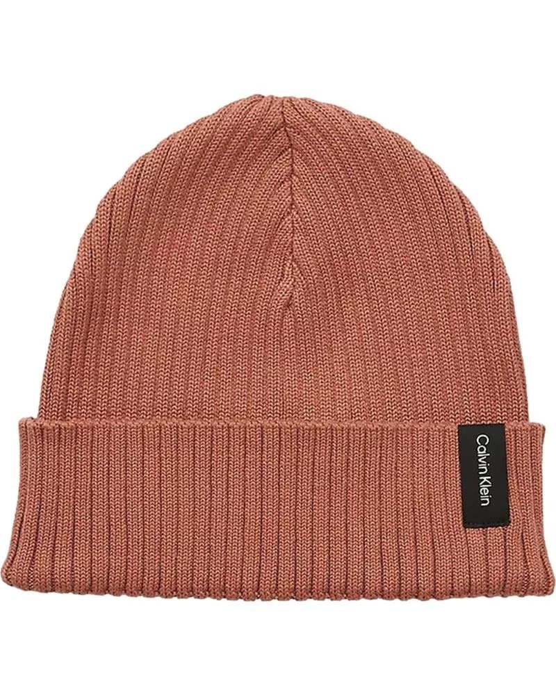 CALVIN KLEIN CALVIN KLEIN STRICKMÜTZE FÜR UNISEX IN ORANGE NARANJA