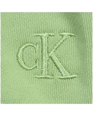 CALVIN KLEIN FELPA CALVIN KLEIN IN COTONE DA UOMO VERDE VERDE