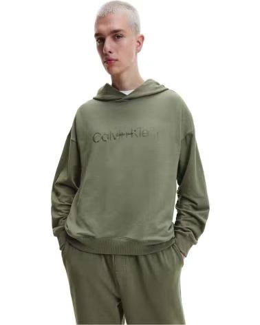 CALVIN KLEIN MOLETOM COM CAPUZ VERDE CALVIN KLEIN MASCULINO VERDE