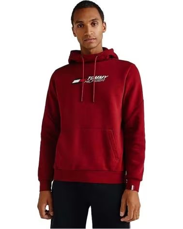 TOMMY HILFIGER SWEAT À CAPUCHE TOMMY HILFIGER POUR HOMME ROJO