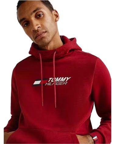 TOMMY HILFIGER SWEAT À CAPUCHE TOMMY HILFIGER POUR HOMME ROJO