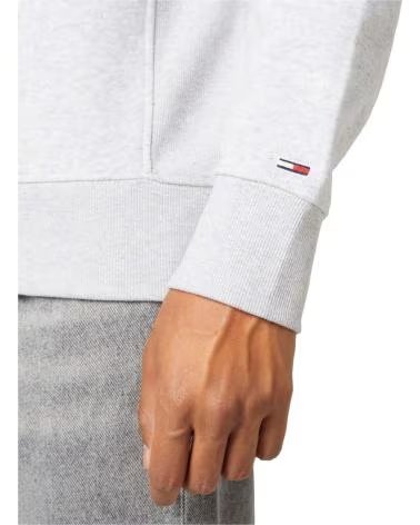 TOMMY JEANS FELPA CON CAPPUCCIO TOMMY JEANS DA UOMO BLANCO