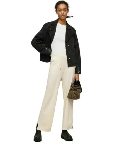 PEPE JEANS PANTALONI LUNGHI PEPE JEANS DONNA BIANCO BLANCO