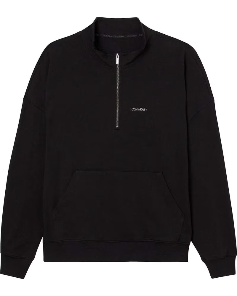 CALVIN KLEIN SUDADERA CALVIN KLEIN DE HOMBRE NEGRA CON CREMALLERA MEDIA NEGRO
