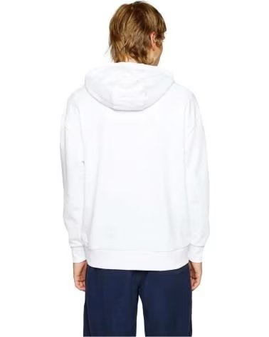 TOMMY JEANS FELPA CON CAPPUCCIO TOMMY JEANS DA UOMO BLANCO