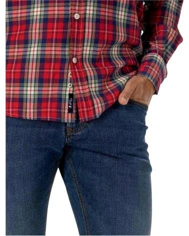 EL PULPO CAMISA DE CUADROS ROJA PARA HOMBRE EL PULPO ROJO