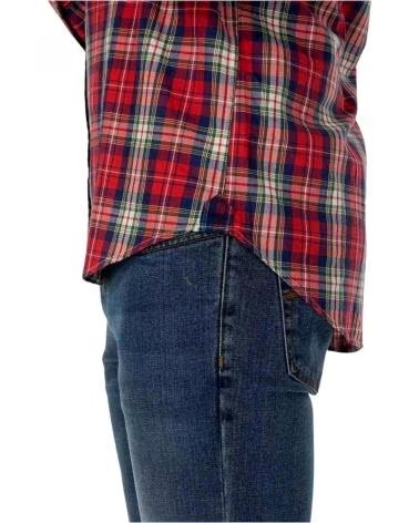 EL PULPO CAMISA DE CUADROS ROJA PARA HOMBRE EL PULPO ROJO