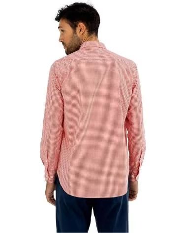 EL PULPO HERREN-LANGARMHEMD EL PULPO ROSA