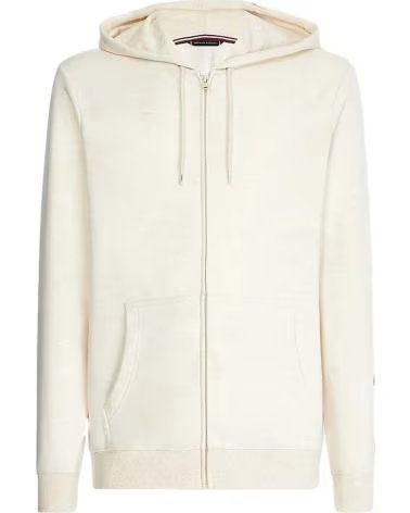 TOMMY HILFIGER VESTE ZIPPÉE TOMMY HILFIGER POUR HOMME, COULEUR BEIGE BEIGE