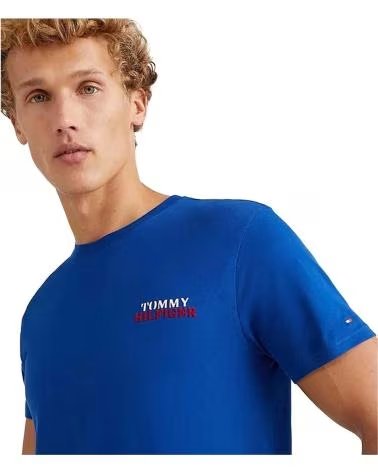 TOMMY HILFIGER CAMISETA TOMMY HILFIGER DE MANGA CORTA PARA HOMBRE AZUL