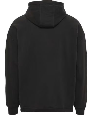 TOMMY JEANS FELPA CON CAPPUCCIO TOMMY JEANS DA UOMO NEGRO