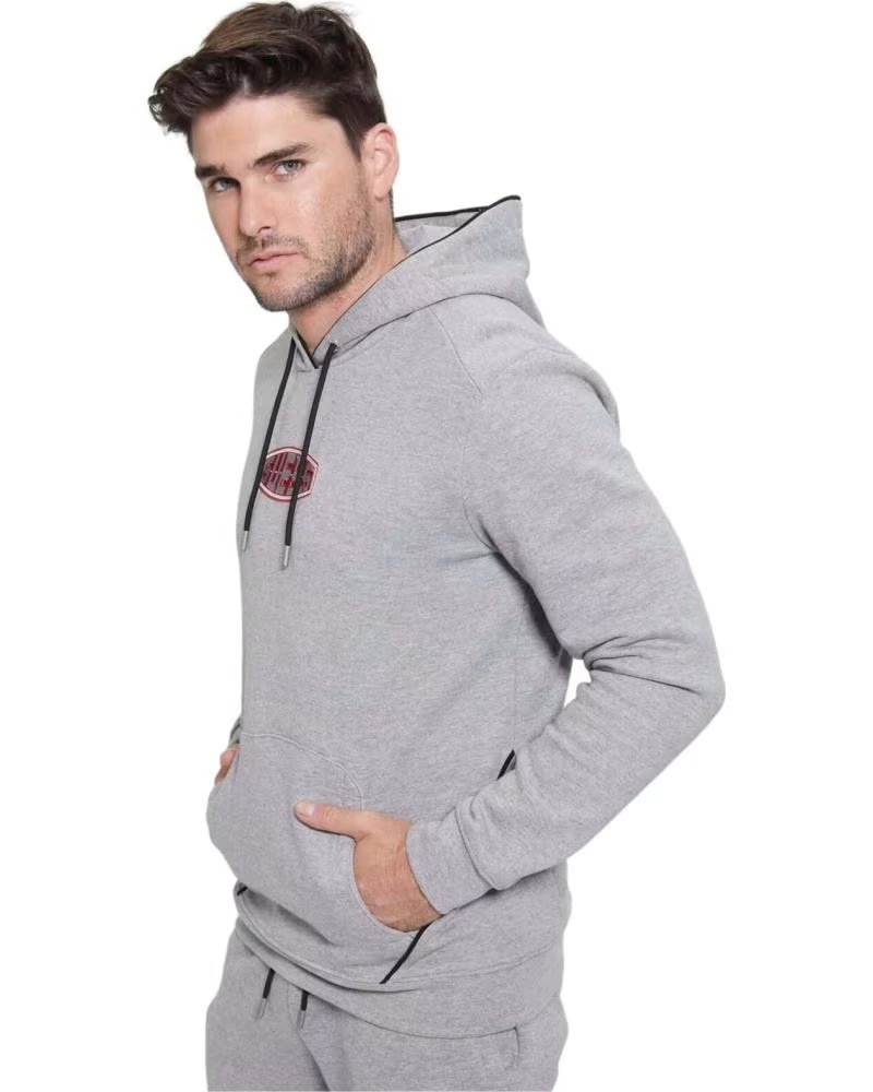 GUESS FELPA CON CAPPUCCIO GUESS DA UOMO GRIGIA GRIS