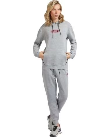 GUESS FELPA CON CAPPUCCIO GUESS DA UOMO GRIGIA GRIS