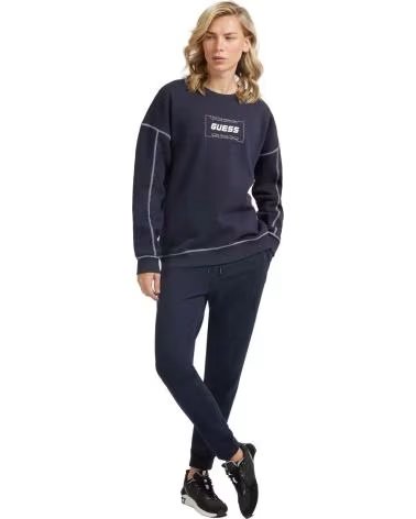 GUESS FELPA GUESS DA DONNA BLU NAVY AZUL
