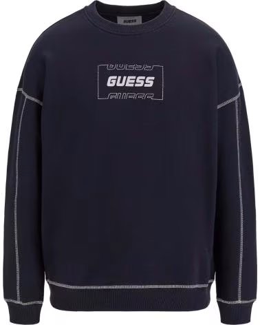 GUESS FELPA GUESS DA DONNA BLU NAVY AZUL