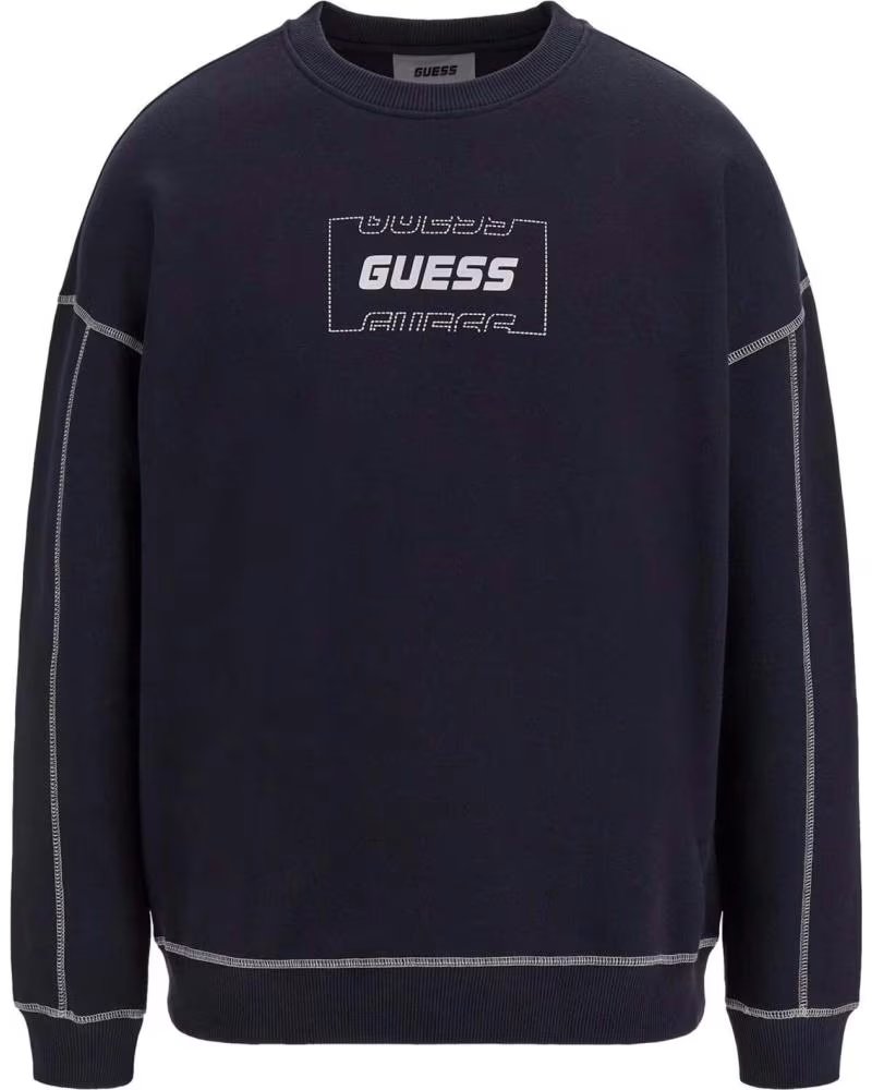 GUESS FELPA GUESS DA DONNA BLU NAVY AZUL