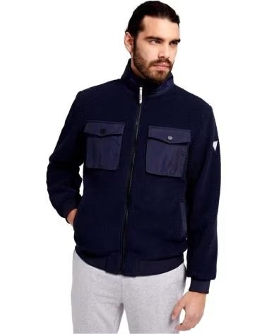 GUESS GUESS MEN´S NAVY BLUE JACKET AZUL