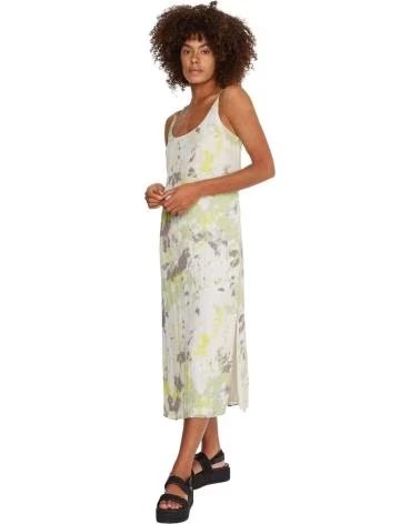 CALVIN KLEIN ABITO IN DENIM CON SPALLINE CALVIN KLEIN DA DONNA MULTICOLOR