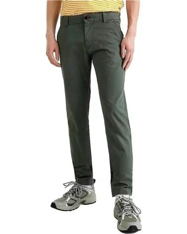 TOMMY JEANS TOMMY JEANS GREEN LONG PANTS FOR MEN VERDE