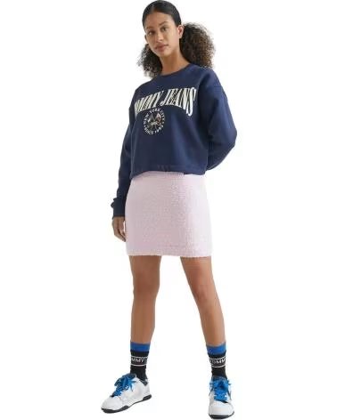 TOMMY JEANS MOLETOM TOMMY JEANS FEMININO AZUL