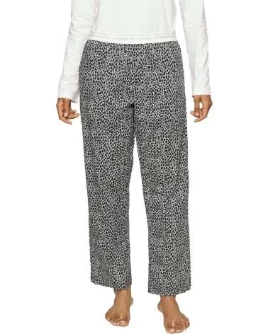 CALVIN KLEIN PANTALONI LUNGHI DA DONNA CALVIN KLEIN STAMPATI GRIGIO GRIS