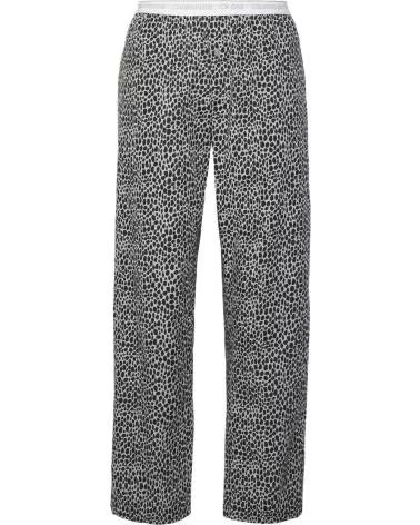 CALVIN KLEIN PANTALONI LUNGHI DA DONNA CALVIN KLEIN STAMPATI GRIGIO GRIS