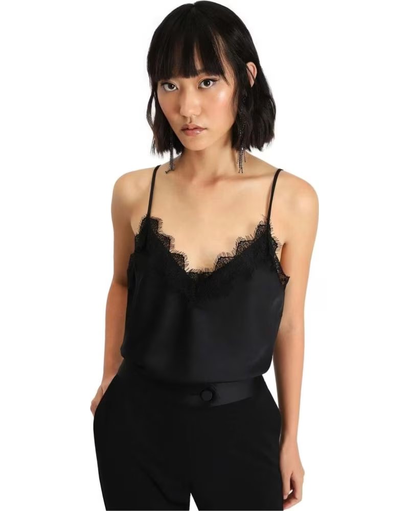 IMPERIAL CAMISETA DE TIRANTES EN PARA MUJER NEGRO