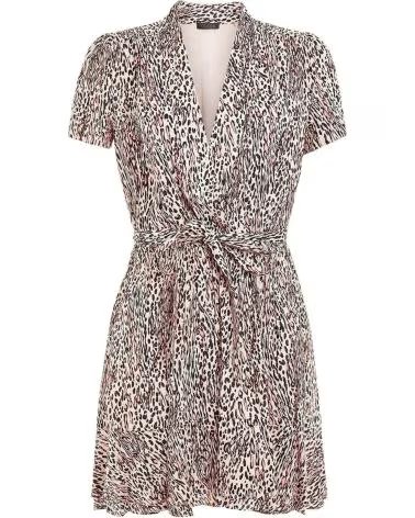 GUESS GUESS WICKELKLEID MIT PRINT FÜR DAMEN MULTICOLOR