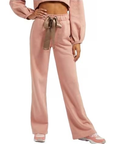GUESS PANTALON LARGO EN PARA MUJER ROSA