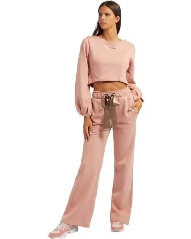 GUESS PANTALON LARGO EN PARA MUJER ROSA