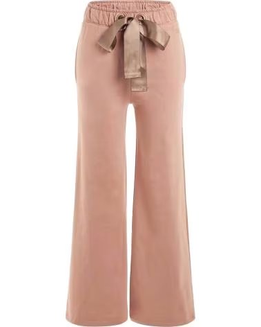 GUESS PANTALON LARGO EN PARA MUJER ROSA