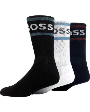 HUGO BOSS HUGO BOSS MEN´S SOCKS (3-PACK) MULTICOLOR