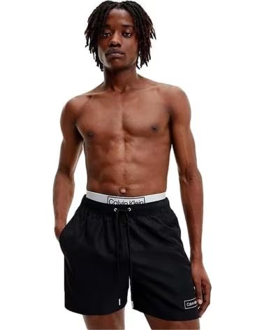 CALVIN KLEIN MAILLOT DE BAIN CALVIN KLEIN NOIR POUR HOMME NEGRO