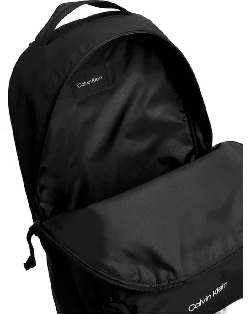 CALVIN KLEIN CALVIN KLEIN BLACK BACKPACK FOR MEN NEGRO