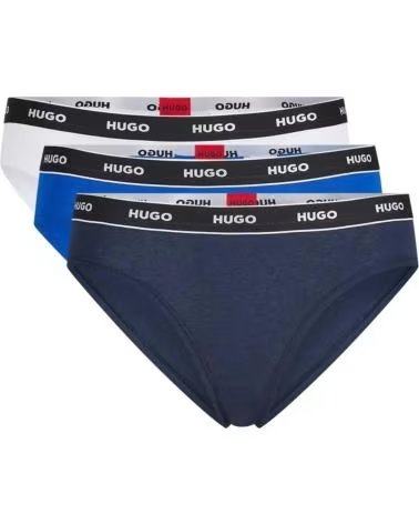 HUGO BOSS BIKINI BRIEFS SET WITH ELASTIC LOGO WAISTBAND MULTICOLOR