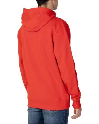 TOMMY JEANS FELPA CON CAPPUCCIO TOMMY JEANS DA UOMO ROJO